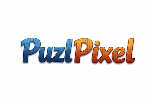 PuzlPixel Logo White Background
